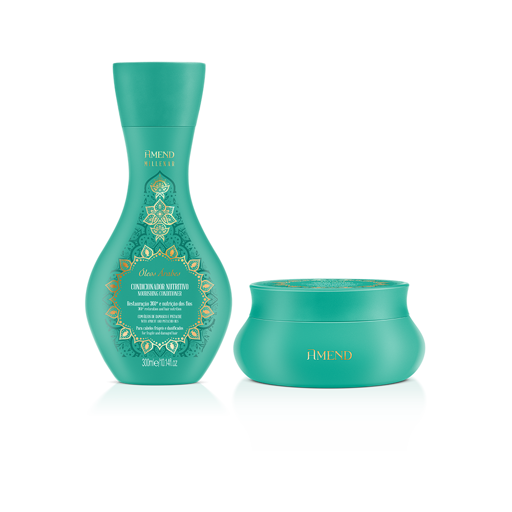 Kit Amend Millenar Óleos Árabes | 2 produtos